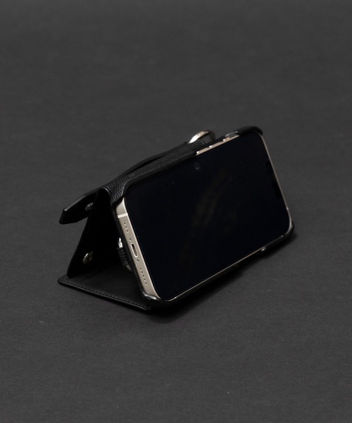 MAISON SPECIAL(メゾンスペシャル)の「《UNISEX》iPhone Case with Card Case for 13/14/15/15Proカードケース付きiPhoneケース■13/14/15/15Pro対応■【MAISON SPECIAL/メゾンスペシャル】(スマホケース/カバー・メンズ・ブラック・0/2/1)」の14枚目の写真