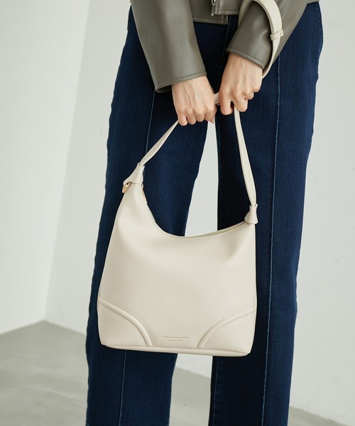 ROPE' PICNIC（ロペピクニック）の「アシンメトリーミドルスライドワンショルダーバッグ（ショルダーバッグ・レディース・キナリ/ブラック・FREE）」の5枚目の写真