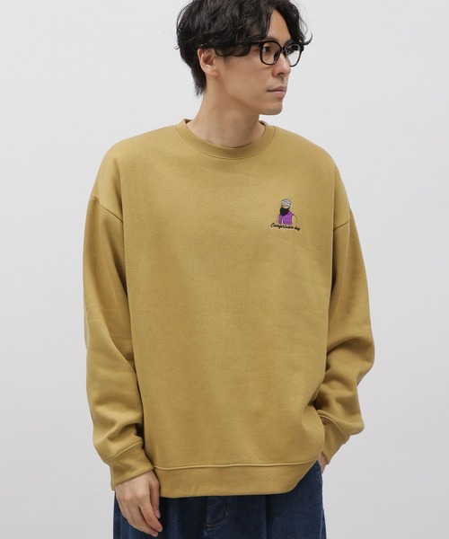 LAKOLE（ラコレ）の「ヒゲサガラ裏起毛プルオーバー / 975108（スウェット・メンズ・ブラック/ライトグレー/ホワイト/イエロー/ブルー/パープル・LARGE/X-LARGE/MEDIUM）」の6枚目の写真