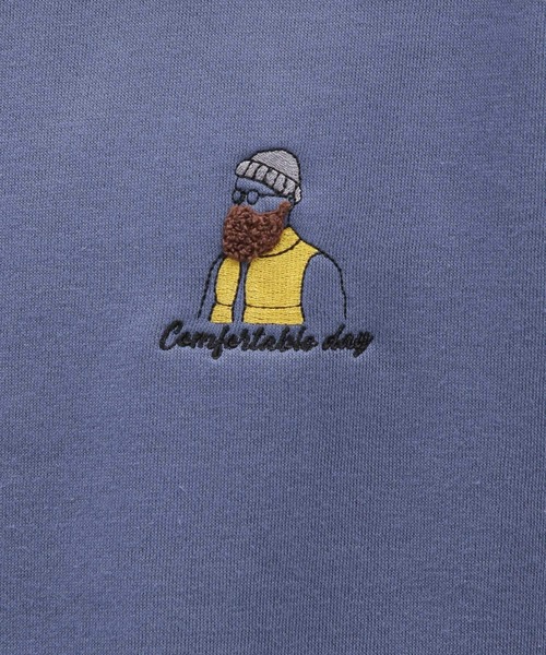 LAKOLE（ラコレ）の「ヒゲサガラ裏起毛プルオーバー / 975108（スウェット・メンズ・ブラック/ライトグレー/ホワイト/イエロー/ブルー/パープル・LARGE/X-LARGE/MEDIUM）」の22枚目の写真