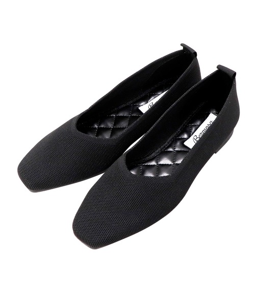 Bermosa（ベルモサ）の「ニットパンプス 無地 レオパード（パンプス・レディース・ベージュ/ブラック/ブラウン・S/LL/L/M）」の15枚目の写真