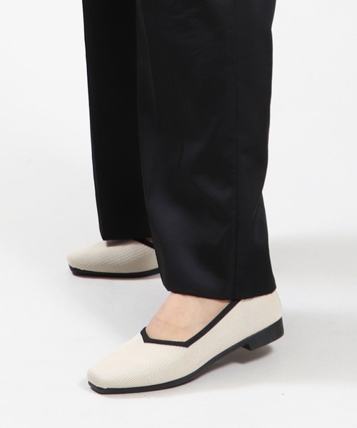 Bermosa（ベルモサ）の「ニットパンプス 無地 レオパード（パンプス・レディース・ベージュ/ブラック/ブラウン・S/LL/L/M）」の16枚目の写真