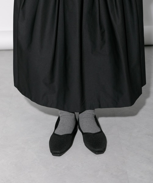 Bermosa（ベルモサ）の「ニットパンプス 無地 レオパード（パンプス・レディース・ベージュ/ブラック/ブラウン・S/LL/L/M）」の18枚目の写真