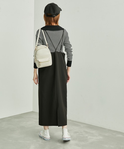 ROPE' PICNIC(ロペピクニック)の「【WEB限定】ビッグ襟ニットプルオーバー(ニット/セーター・レディース・ベージュ系その他/オフホワイト/ブラック/ブルー系その他4・38)」の11枚目の写真