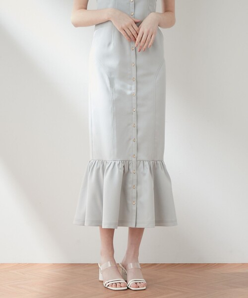 ME COUTURE(ミークチュール)の「ミニヘリンボーンステッチワンピース(ワンピース・レディース・ベージュ・1/0)」の13枚目の写真