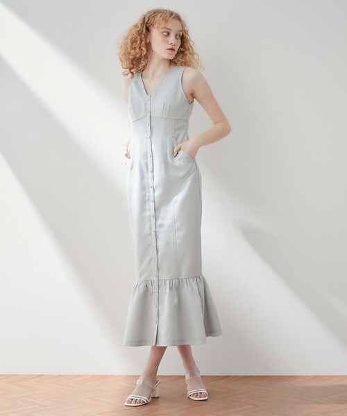 ME COUTURE(ミークチュール)の「ミニヘリンボーンステッチワンピース(ワンピース・レディース・ベージュ・1/0)」の19枚目の写真