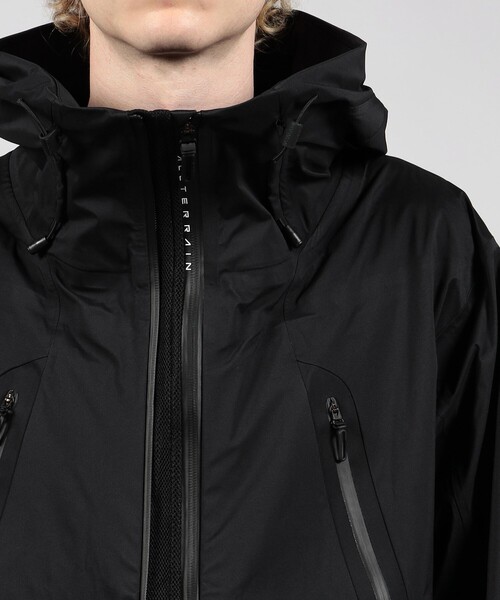 DESCENTE ALLTERRAIN（デサント　オルテライン）の「DESCENTE ALLTERRAIN HARD SHELL CREAS ブルゾン（ブルゾン・メンズ・ネイビー/ブラック・L/M）」の9枚目の写真
