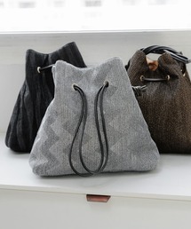 GLOBAL WORK | キラキラ3WAY巾着/一部店舗限定/981624(ショルダーバッグ)
