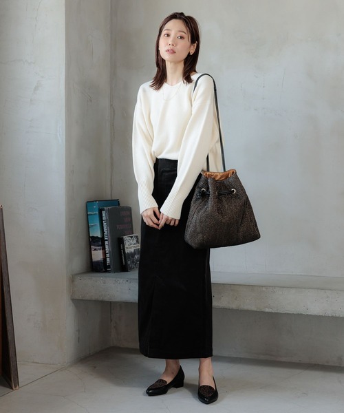 GLOBAL WORK（グローバルワーク）の「キラキラ3WAY巾着/一部店舗限定/981624（ショルダーバッグ・レディース・シルバー/ブラック/ゴールド・ONE SIZE）」の4枚目の写真