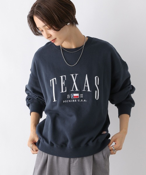 LEPSIM（レプシィム）の「【Dickies／ディッキーズ】ロゴプルオーバー　961757（Tシャツ/カットソー・レディース・グレー/ネイビー・FREE）」の7枚目の写真