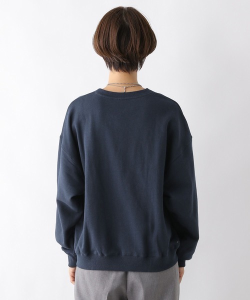 LEPSIM（レプシィム）の「【Dickies／ディッキーズ】ロゴプルオーバー　961757（Tシャツ/カットソー・レディース・グレー/ネイビー・FREE）」の11枚目の写真