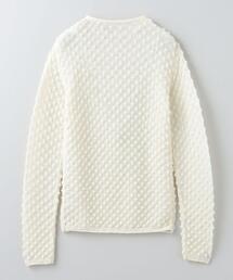 6（ロク）の「＜6(ROKU)＞ウール ジャカード クルーネック プル