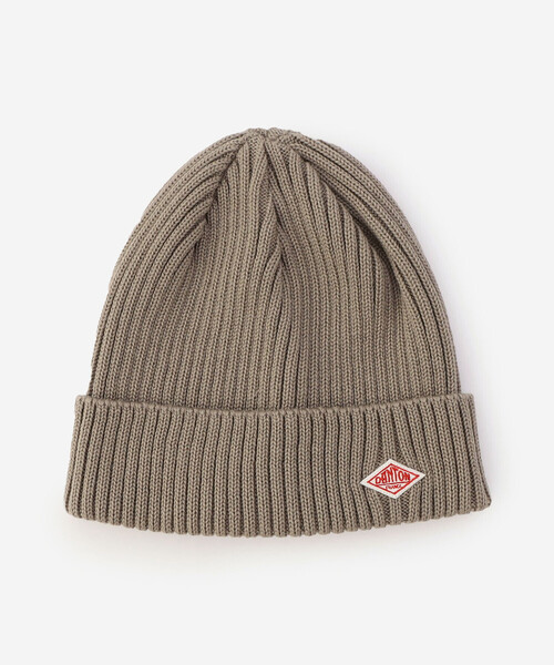 DANTON（ダントン）の「DANTON | リブニットキャップ（ニットキャップ/ビーニー・レディース・チャコール/オレンジ系その他/ブラック/モカ・F）」の5枚目の写真