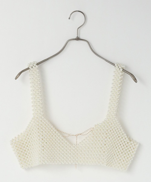 LOWRYS FARM（ローリーズファーム）の「パールビスチェ　991683（ベスト・レディース・ホワイト/ホワイト系その他・FREE）」の15枚目の写真