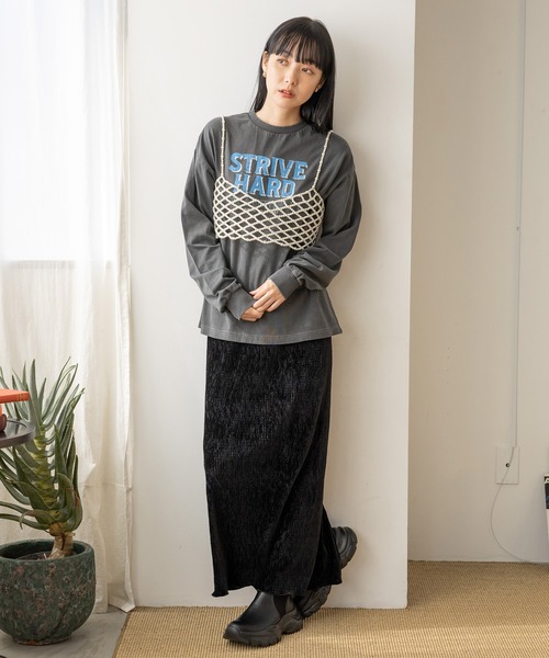 LOWRYS FARM（ローリーズファーム）の「パールビスチェ 991683