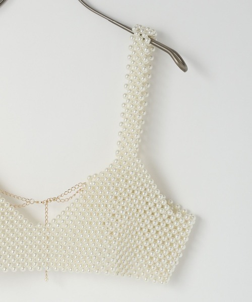 LOWRYS FARM（ローリーズファーム）の「パールビスチェ　991683（ベスト・レディース・ホワイト/ホワイト系その他・FREE）」の19枚目の写真