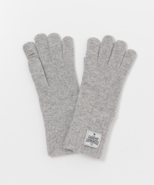 URBAN RESEARCH DOORS（アーバンリサーチドアーズ）の「『一部WEB限定カラー』ハミルトンウールロンググローブ（手袋・レディース・グレー系その他/ライトグレー/ベージュ/チャコールグレー・-）」の14枚目の写真