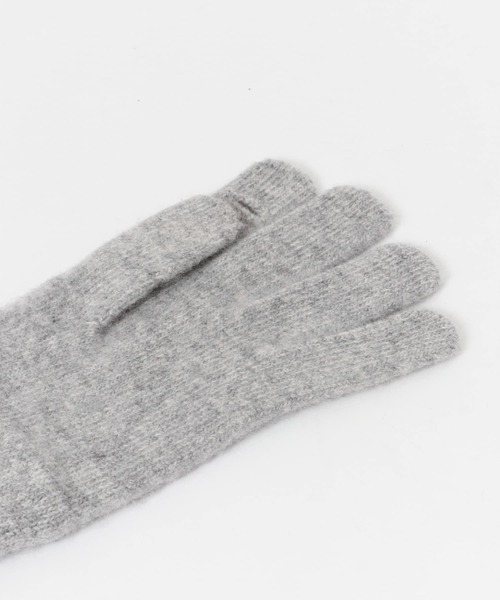 URBAN RESEARCH DOORS（アーバンリサーチドアーズ）の「『一部WEB限定カラー』ハミルトンウールロンググローブ（手袋・レディース・グレー系その他/ライトグレー/ベージュ/チャコールグレー・-）」の6枚目の写真