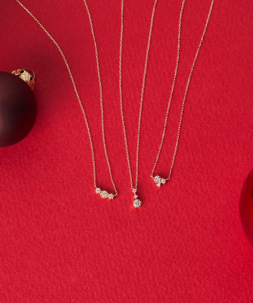 Jewel closet by L&Co. 】K10 ダイヤモンド ネックレス