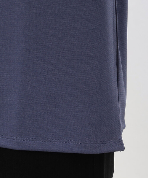 COMME CA ISM(コムサイズム)の「パッチワーク クルーネック ロングスリーブ Tシャツ(Tシャツ/カットソー・メンズ・ブルー/ホワイト/チャコール・MEDIUM/LARGE)」の10枚目の写真