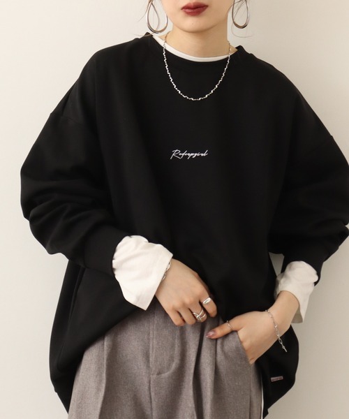 Red Cap Girl(レッドキャプガール)の「REDCAPGIRL ダンボールニットバックプリントフーディ(その他トップス・メンズ・グレイッシュベージュ/ブルー/ホワイト/ブラック・M/L)」の8枚目の写真