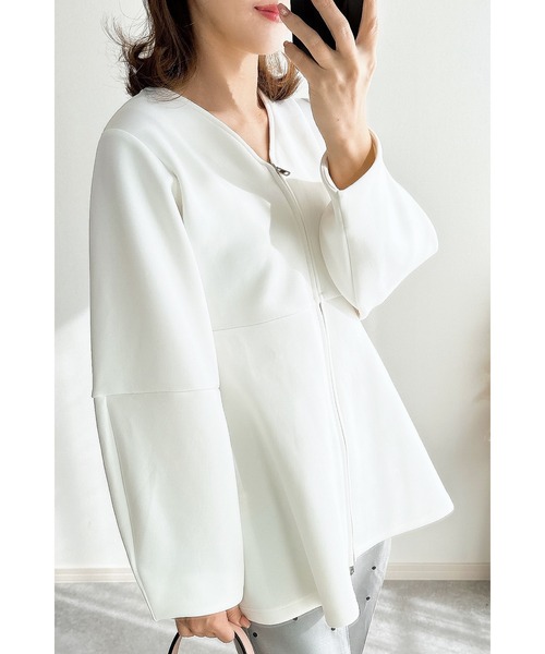 ZOZO限定】Wジップボンディングカーディガン（カーディガン/ボレロ