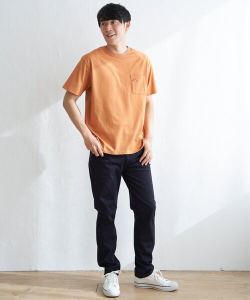ikka(イッカ)の「【親子コーデ】URBAN NATURE LIFE アーバンネイチャーライフ ワンポイントTシャツ(Tシャツ/カットソー・メンズ・ホワイト/ネイビー/オレンジ/ブラック/オリーブ・M/L/XL/S)」の16枚目の写真