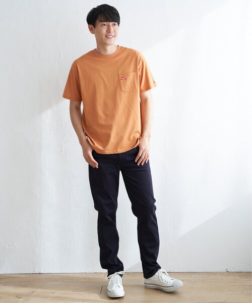ikka(イッカ)の「【親子コーデ】URBAN NATURE LIFE アーバンネイチャーライフ ワンポイントTシャツ(Tシャツ/カットソー・メンズ・ホワイト/ネイビー/オレンジ/ブラック/オリーブ・M/L/XL/S)」の17枚目の写真