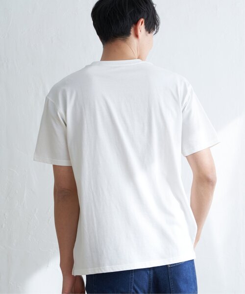 ikka(イッカ)の「【親子コーデ】URBAN NATURE LIFE アーバンネイチャーライフ ワンポイントTシャツ(Tシャツ/カットソー・メンズ・ホワイト/ネイビー/オレンジ/ブラック/オリーブ・M/L/XL/S)」の21枚目の写真
