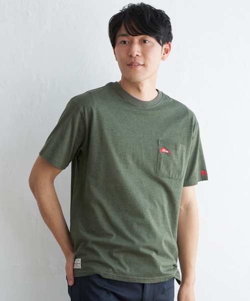 ikka(イッカ)の「【親子コーデ】URBAN NATURE LIFE アーバンネイチャーライフ ワンポイントTシャツ(Tシャツ/カットソー・メンズ・ホワイト/ネイビー/オレンジ/ブラック/オリーブ・M/L/XL/S)」の6枚目の写真