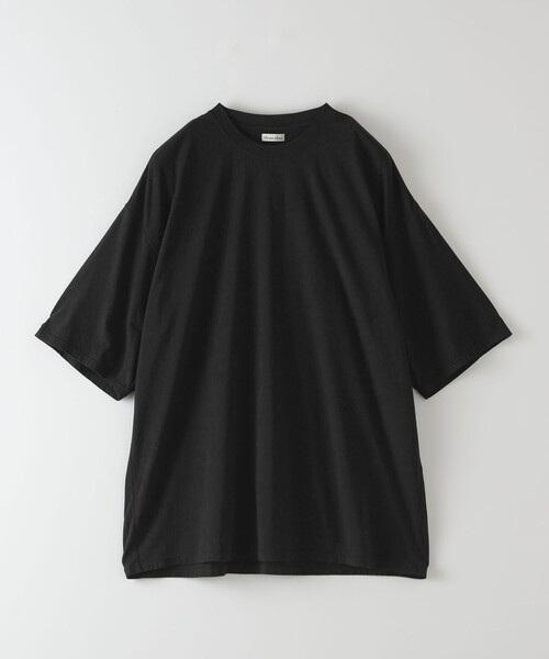 Steven Alan(スティーブンアラン)の「<Steven Alan> ドレープ ショートスリーブ Tシャツ -LOOSE(Tシャツ/カットソー・メンズ・ブラック/ダークグレー/パープル・S/M/L/XL)」の2枚目の写真