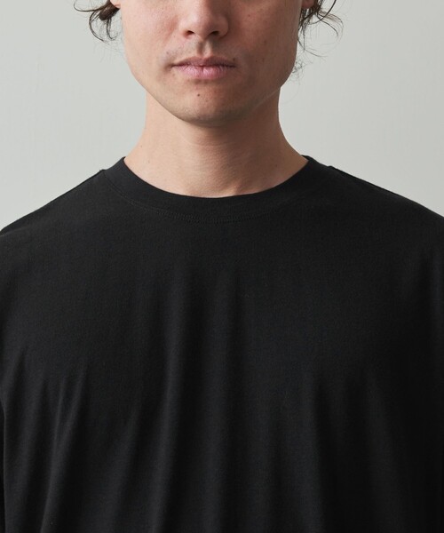 Steven Alan(スティーブンアラン)の「<Steven Alan> ドレープ ショートスリーブ Tシャツ -LOOSE(Tシャツ/カットソー・メンズ・ブラック/ダークグレー/パープル・S/M/L/XL)」の15枚目の写真