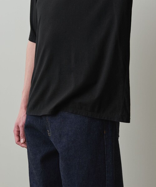 Steven Alan(スティーブンアラン)の「<Steven Alan> ドレープ ショートスリーブ Tシャツ -LOOSE(Tシャツ/カットソー・メンズ・ブラック/ダークグレー/パープル・S/M/L/XL)」の17枚目の写真