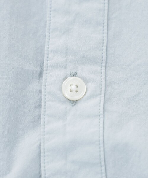 MACKINTOSH PHILOSOPHY（ﾏｯｷﾝﾄｯｼｭ ﾌｨﾛｿﾌｨｰ）の「GREY LABEL バンドカラーシャツ（シャツ/ブラウス・レディース・オフホワイト/ブルー/ブラック・2/6）」の6枚目の写真