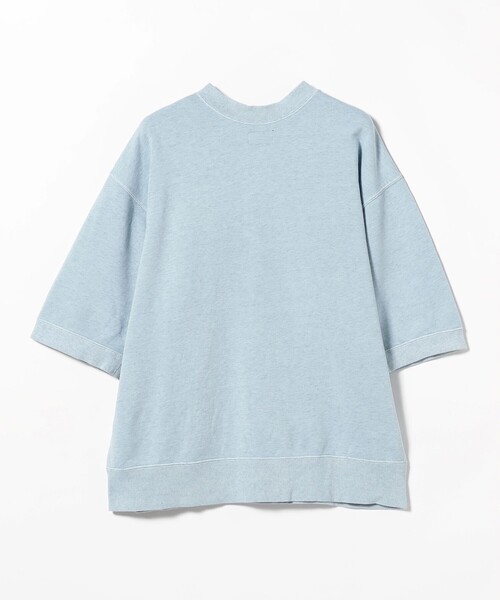 BEAMS（ビームス）の「BEAMS / ヴィンテージライク プリント スウェット（スウェット・メンズ・サックスブルー/ベージュ・S/M/L/XL）」の12枚目の写真