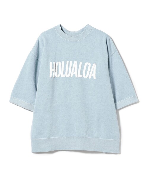 BEAMS（ビームス）の「BEAMS / ヴィンテージライク プリント スウェット（スウェット・メンズ・サックスブルー/ベージュ・S/M/L/XL）」の18枚目の写真