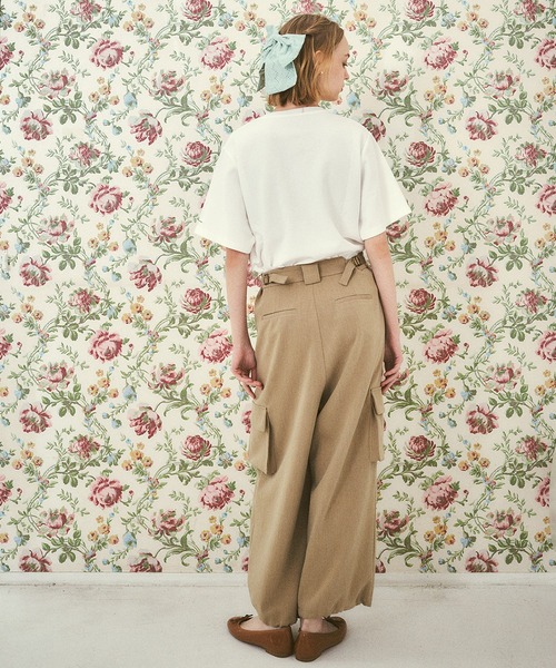 RUBY AND YOU(ルビーアンドユー)の「コットンレースリボンバレッタ(バレッタ/ヘアクリップ・レディース・ミント/オフホワイト・FREE)」の9枚目の写真