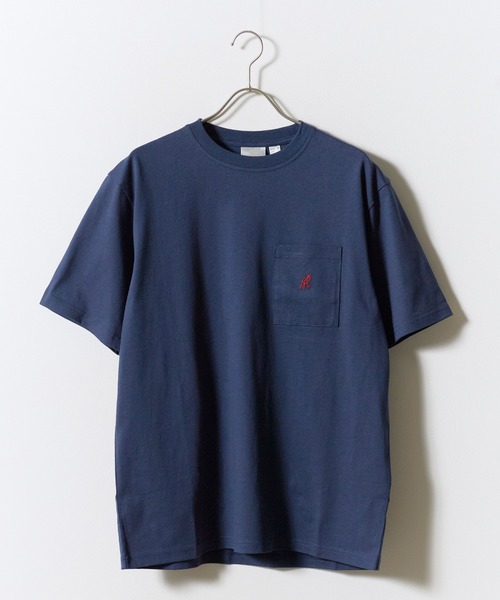 Gramicci（グラミチ）の「Gramicci/グラミチ ONE POINT TEE 半袖Tシャツ 2026年 夏 夏服（Tシャツ/カットソー・メンズ・ブラック/ホワイト/ベージュ/サンドベージュ/ダークブルー/アッシュグレー/ライトグリーン/ネイビー・L/M/XL/S）」の7枚目の写真