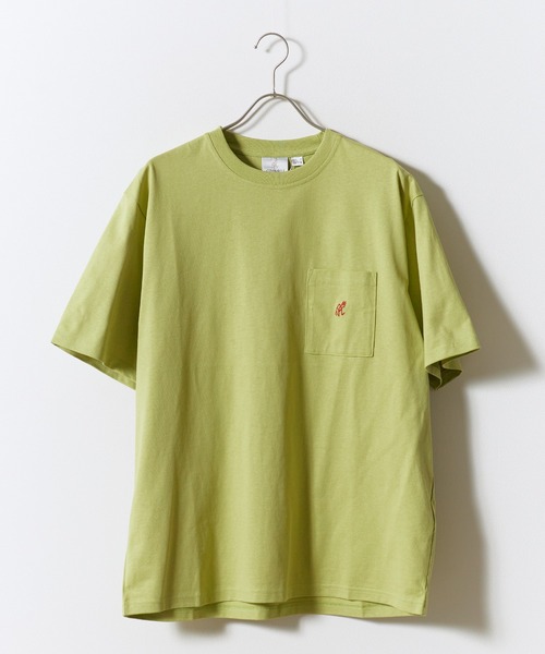 Gramicci（グラミチ）の「Gramicci/グラミチ ONE POINT TEE 半袖Tシャツ 2026年 夏 夏服（Tシャツ/カットソー・メンズ・ブラック/ホワイト/ベージュ/サンドベージュ/ダークブルー/アッシュグレー/ライトグリーン/ネイビー・L/M/XL/S）」の6枚目の写真