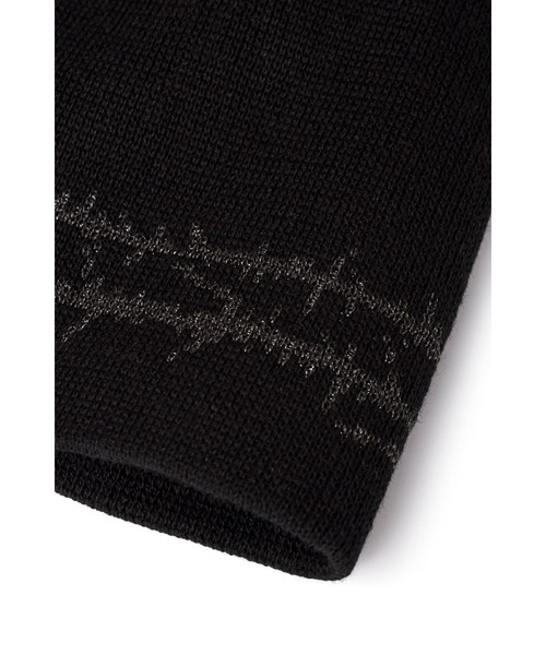 TORNADO MART（トルネードマート）の「TORNADO MART∴ソーンズJQニットキャップ（ニットキャップ/ビーニー・メンズ・ブラック/ベージュ・F）」の6枚目の写真