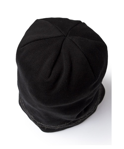 TORNADO MART（トルネードマート）の「TORNADO MART∴ソーンズJQニットキャップ（ニットキャップ/ビーニー・メンズ・ブラック/ベージュ・F）」の5枚目の写真