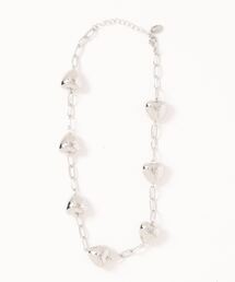 LOWRYS FARM | チェーン＊プックリハートネックレス　108452(ネックレス)