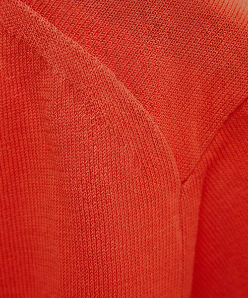 DESIGNWORKS(デザインワークス)の「ICE COTTON ニット ポロシャツ(ポロシャツ・メンズ・サックスブルー/グレー/オレンジ/グリーン/ブラック・46/48/50)」の13枚目の写真