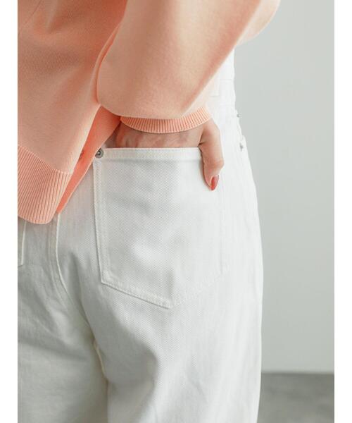 Te chichi（テチチ）の「ホワイトデニムバレルパンツ（デニムパンツ・レディース・ホワイト・M/S）」の10枚目の写真