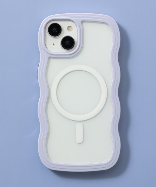 emonique(エモニーク)の「iPhoneケース カバー ウェーブ うねうね magsafe搭載【12/12pro/13/13pro/14/14pro/14promax対応】(スマホケース/カバー・レディース・イエロー/ライトパープル/ホワイト/ピンク/ブルー/ライトブルー/ブラック・iPhone 12/iPhone 12 Pro/iPhone 13/iPhone 13 Pro/iPhone 14/iPhone 14 Pro/iPhone 14 Pro Max)」の17枚目の写真