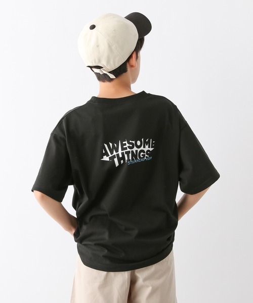 GLOBAL WORK(グローバルワーク)の「ヘビロッTEE/プリント半袖/976050(Tシャツ/カットソー・キッズ・ブラック系/グリーン/ホワイト系4/ブラック系1/ライトグレー系2/ブルー/ホワイト系3/ライトグレー系3/ホワイト系1/ホワイト系2/ブラック系9/グレイッシュベージュ/ホワイト系5/ベージュ系1/チャコールグレー/ホワイト系6/ブラック系8/ホワイト系7/グレー系その他4・130cm/140cm/120cm/160cm/150cm/170cm)」の11枚目の写真