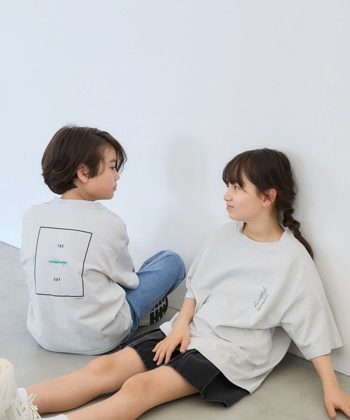 GLOBAL WORK(グローバルワーク)の「ヘビロッTEE/プリント半袖/976050(Tシャツ/カットソー・キッズ・ブラック系/グリーン/ホワイト系4/ブラック系1/ライトグレー系2/ブルー/ホワイト系3/ライトグレー系3/ホワイト系1/ホワイト系2/ブラック系9/グレイッシュベージュ/ホワイト系5/ベージュ系1/チャコールグレー/ホワイト系6/ブラック系8/ホワイト系7/グレー系その他4・130cm/140cm/120cm/160cm/150cm/170cm)」の16枚目の写真