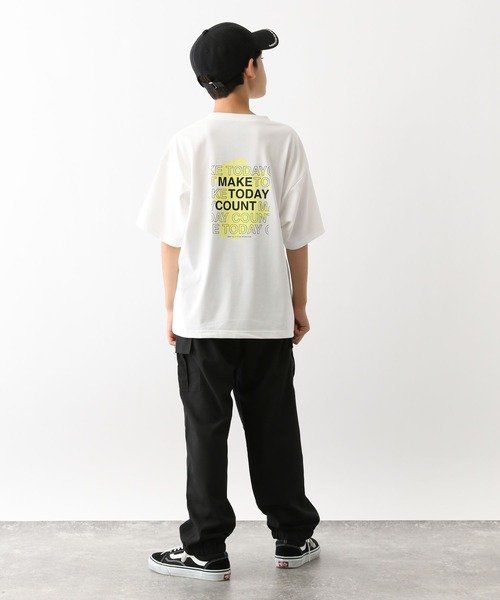LEBORELA カラフルプリント 半袖Tシャツ セール】ヘビロッTEE/プリント半袖/976050（Tシャツ/カットソー