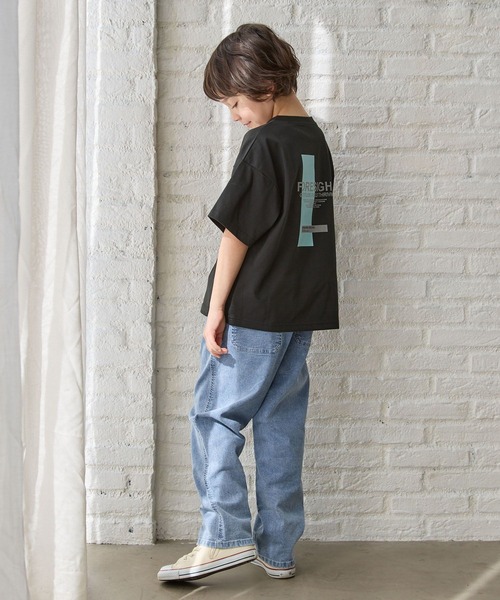 GLOBAL WORK(グローバルワーク)の「ヘビロッTEE/プリント半袖/976050(Tシャツ/カットソー・キッズ・ブラック系/グリーン/ホワイト系4/ブラック系1/ライトグレー系2/ブルー/ホワイト系3/ライトグレー系3/ホワイト系1/ホワイト系2/ブラック系9/グレイッシュベージュ/ホワイト系5/ベージュ系1/チャコールグレー/ホワイト系6/ブラック系8/ホワイト系7/グレー系その他4・130cm/140cm/120cm/160cm/150cm/170cm)」の22枚目の写真