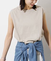 汗ジミ防止天竺ノースリーブ